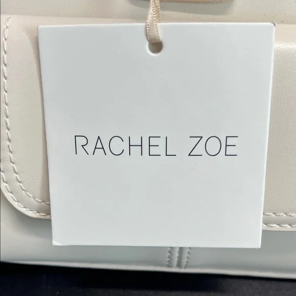 Rachel Zoe | Ivory Shoulder Bag w/ Boot Scarf - Picture 3 of 14